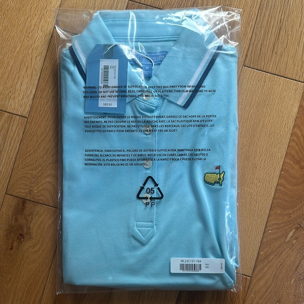 Ladies Magnolia Lane Polo-Size Medium from the Masters Golf Tournament